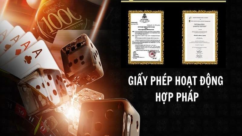 Những giấy phép hoạt động mà MAY88 đang sở hữu
